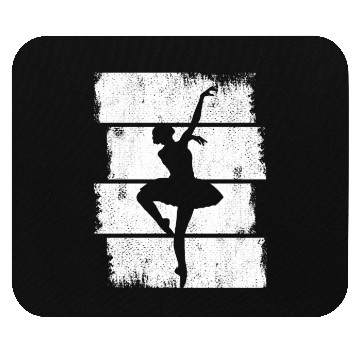 Discover Female Ballet Dancer Drawing Mouse Pads