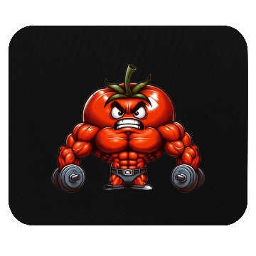 Discover Muscle Tomato Mouse Pads