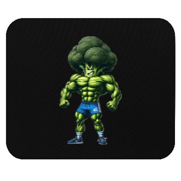 Discover Green Fury Mouse Pads