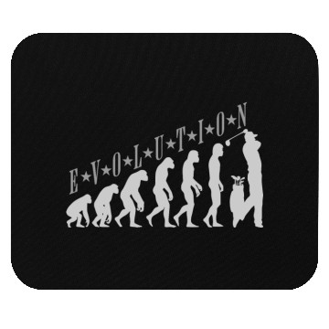 Discover Golf Evolution design human evolution golf Mouse Pads