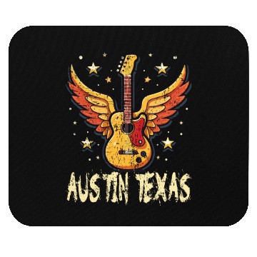 Discover Gift For Guitar Player Rock & Roll Music Mouse Pads