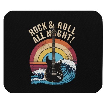 Discover Rock & Roll All Night! Mouse Pads