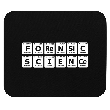Discover Forensic Scientist Periodic Table Forensic Science Mouse Pads
