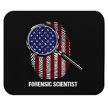 Discover 4th Of July Forensic Science Forensic Scientist Mouse Pads