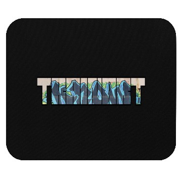 Discover Train Art Number 4 Mouse Pads