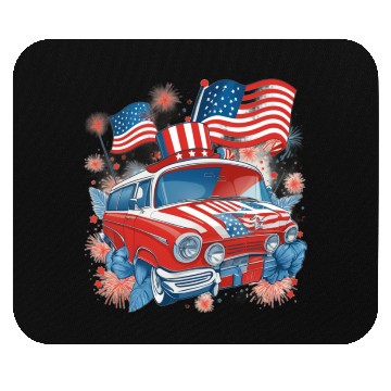Discover Land of the Free Mouse Pads