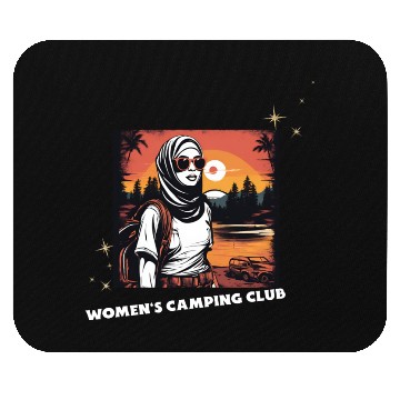 Discover WOMEN'S CAMPING CLUB Mouse Pads