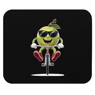 Discover Guava Cycling On Bike Realistic Mouse Pads