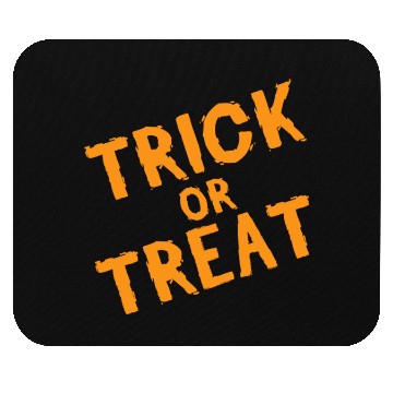 Discover trick or treat Mouse Pads