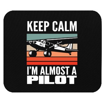 Discover Pilot Training Saying Flight School Mouse Pads