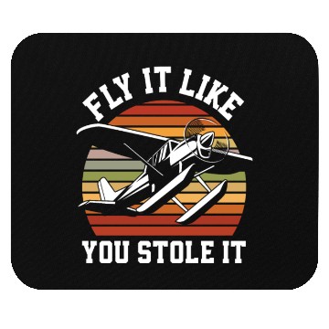 Discover Funny Sport Pilot Pilots Mouse Pads