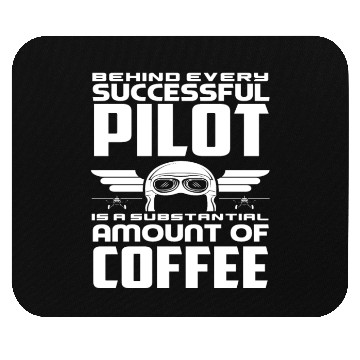 Discover Pilot Coffee Pilots Mouse Pads