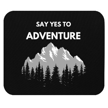 Discover Night Forest dress Mouse Pads