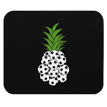 Discover PINEAPPLE SOCCER BALL Mouse Pads