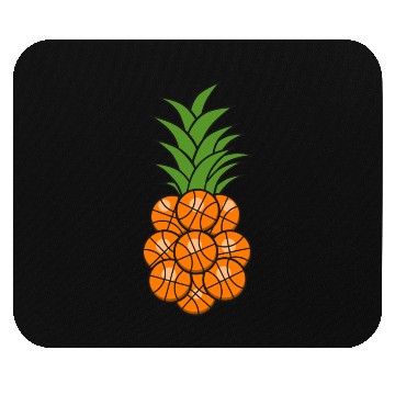 Discover FUNNY PINEAPPLE BASKETBALL Mouse Pads