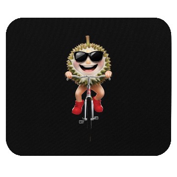 Discover Durian Cycling On Bike Realistic Mouse Pads
