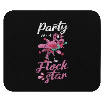 Discover Pool Flamingo Relaxation Water Mouse Pads