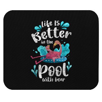 Discover Swimming Pool Sun Swimming Trunks Mouse Pads