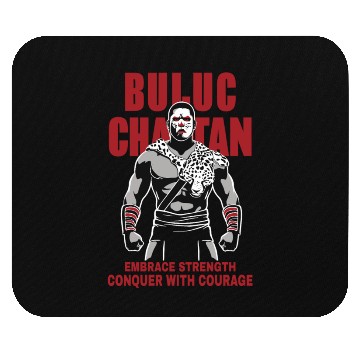 Discover Maya God, Buluc Chabtan Embrace Strength Conquer Mouse Pads