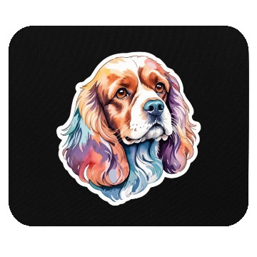 Discover American Cocker Spaniel Watercolor Mouse Pads