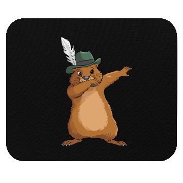 Discover Groundhog Marmot for a Marmot lover groundhog fan Mouse Pads