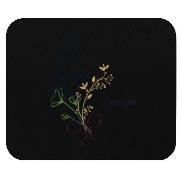Discover i love you #3 Mouse Pads