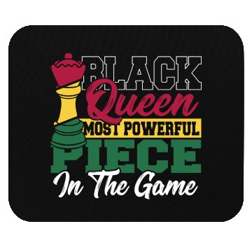 Discover Black Queen Most Powerful Piece African American Mouse Pads
