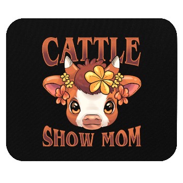 Discover Heifer Farmer Show Cow Show Mom Cattle Mouse Pads