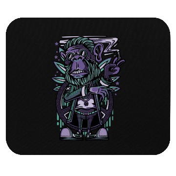 Discover Chilled monkey Mouse Pads