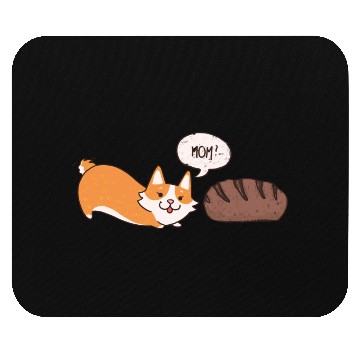 Discover Cute loaf of bread Mouse Pads