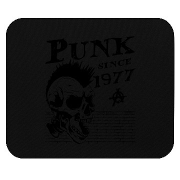 Discover Punk Since 1977, Punks Not Dead, 47 Years Old and Mouse Pads