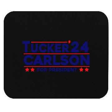 Discover Tucker Carlson 2024 For President Mouse Pads