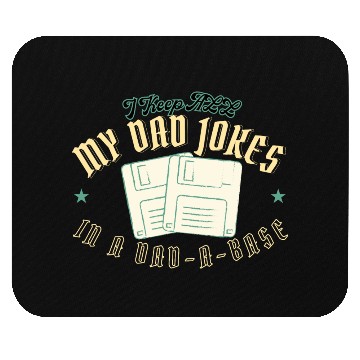 Discover Funny dad jokes from son or daughter fathers day Mouse Pads