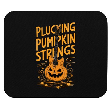 Discover musical pumpkin autumn vibes spooky guitar autumn Mouse Pads