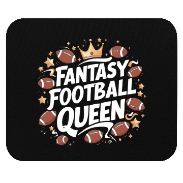 Discover fantasy football queen 2024 Mouse Pads