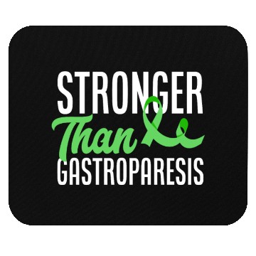 Discover Stronger Than Gastroparesis Awareness Mouse Pads