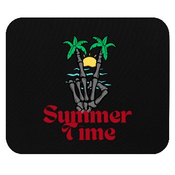 Discover Tropical Summer Time Vibes Mouse Pads