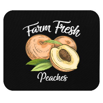 Discover Farm Fresh Peaches Peach Lover Awesome Mouse Pads