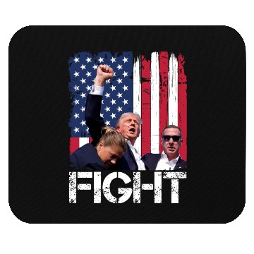 Discover President Trump Assassination Attempt Trump 2024 Mouse Pads