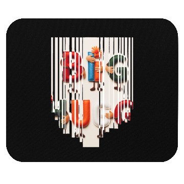 Discover Big hug. Happy moments Mouse Pads