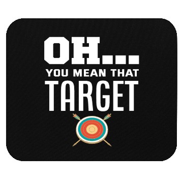 Discover Archer Archery Pun Mouse Pads