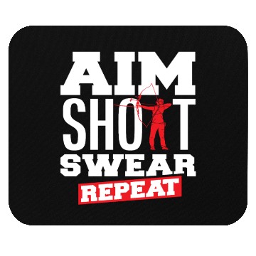 Discover Bow Aiming Swear Archery Mouse Pads