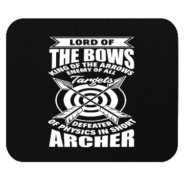 Discover Bow Funny Archery Saying Mouse Pads