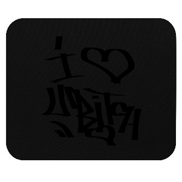 Discover i love you Mouse Pads