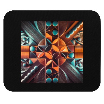Discover Geometric Symphony Mouse Pads