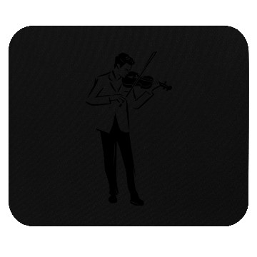 Discover Violin Guy Drawing Mouse Pads
