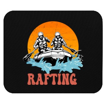 Discover Rafting White Water Paddling Mouse Pads