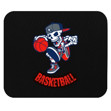 Discover Basketball Skeleton: Slam Dunk Mouse Pads