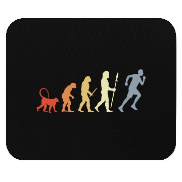 Discover Vintage Runner Evolution Mouse Pads