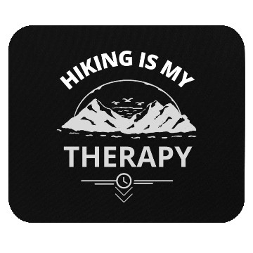 Discover Hiking Is My Therapy Mental Health Hiking Mouse Pads